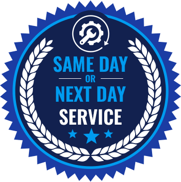 Same day or next day service