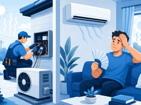 Causes-an-AC-unit-to-stop-cooling